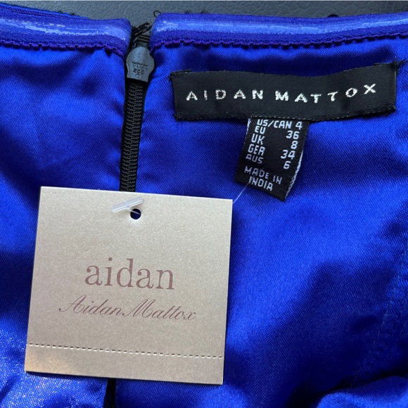 Navy Beaded Formal Gown - Picture 5 of 5